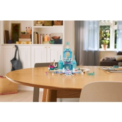 Klocki LEGO 43281 Lodowy zamek Elzy i śnieżna przejażdżka DISNEY